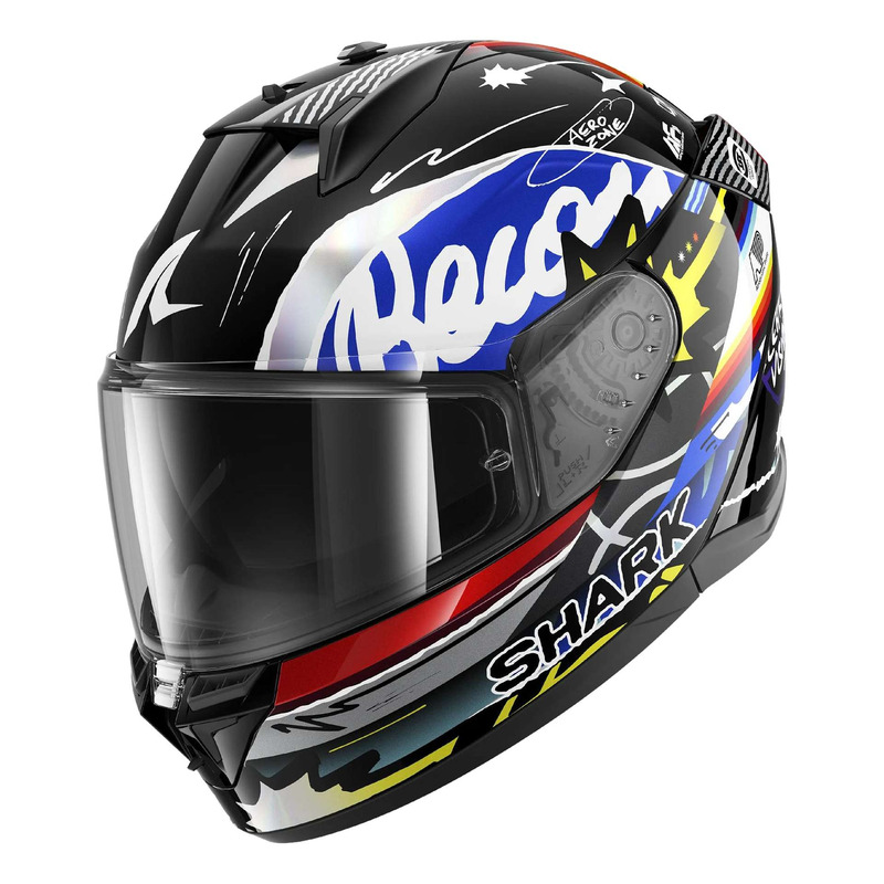 Casque intégral Shark D-Skwal 3 Streetrush black/blue/chrome