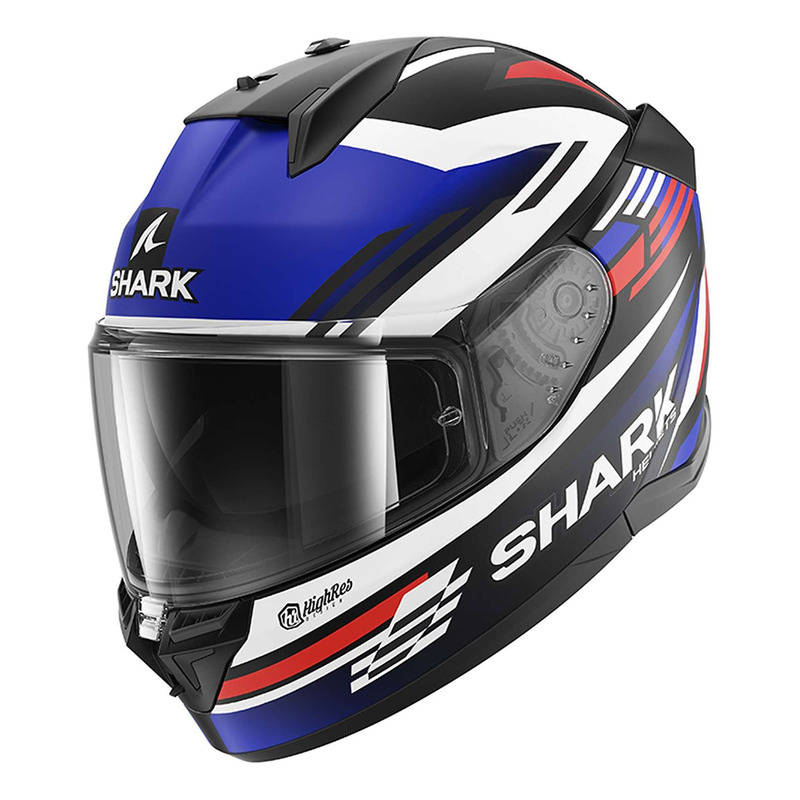 Casque intÃ©gral Shark D-Skwall 3 Firstlap black/blue/red mat- XS