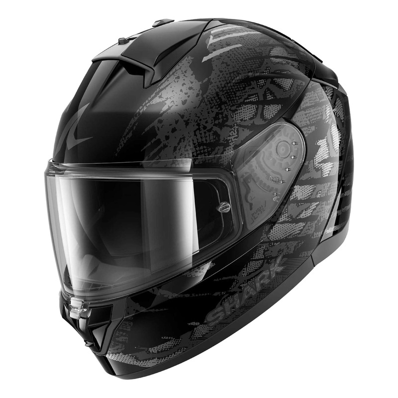 Casque intégral Shark Ridill 2 Reptaia black/anthracite/silver