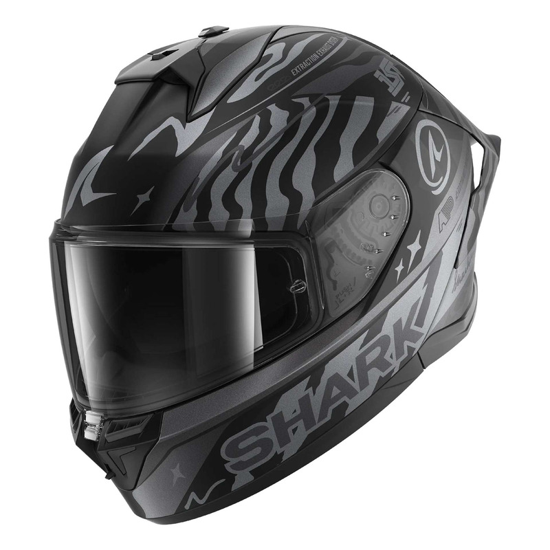 Casque intégral Shark Skwal Cup Speed-Fancy black/anthracite/silver mat