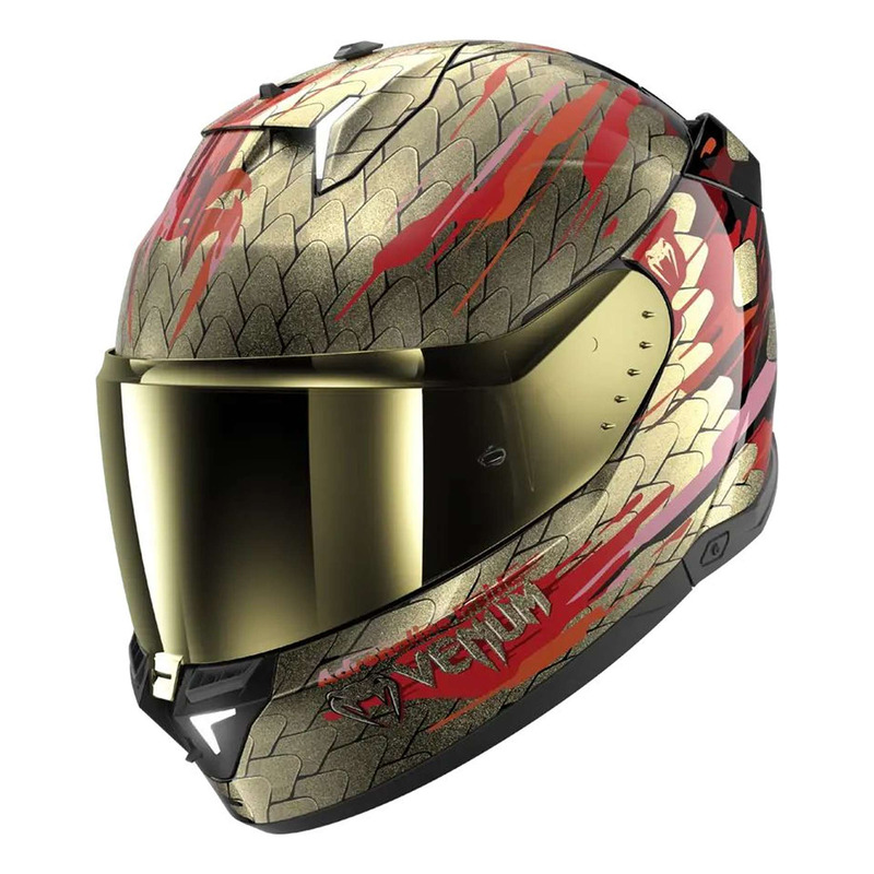 Casque intégral Shark Skwal i3 Venum black/red/gold