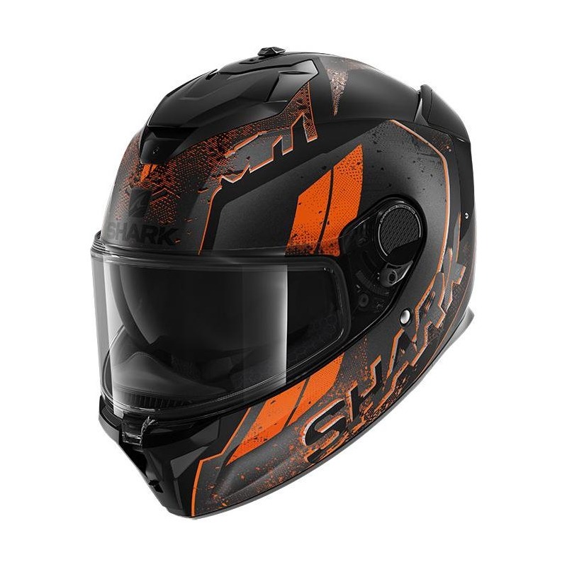 Casque intégral Shark Spartan GT Ryser orange/anthracite- XS