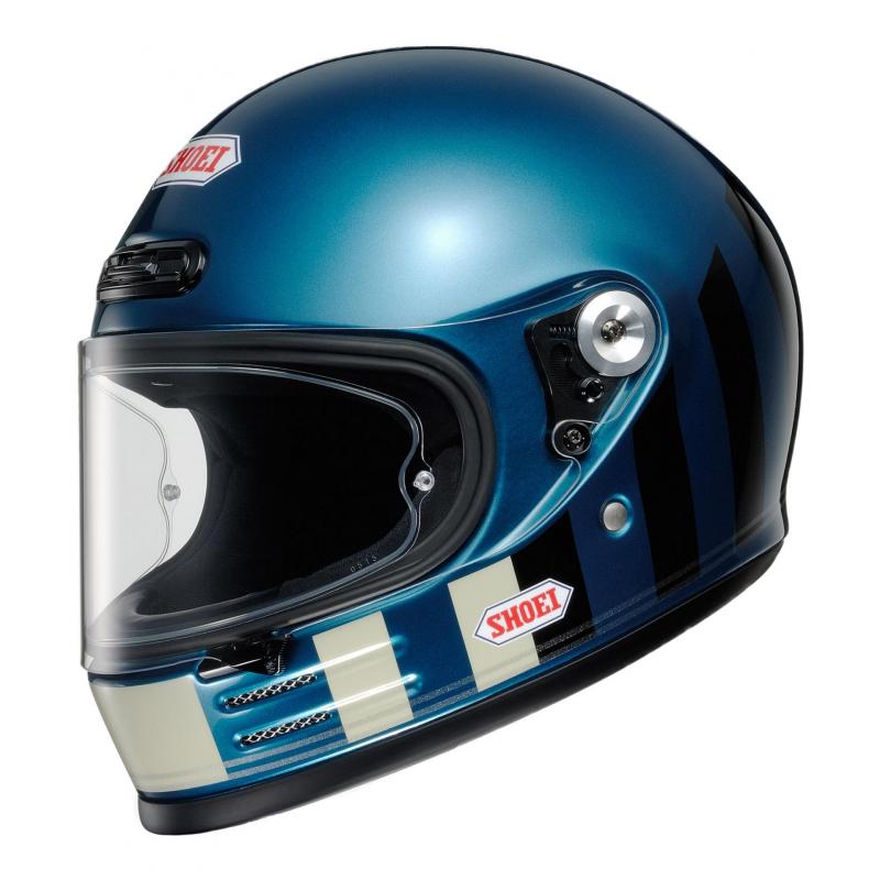 Casque intégral Shoei Glamster Ressurection TC-2 bleu/noir/beige- XS