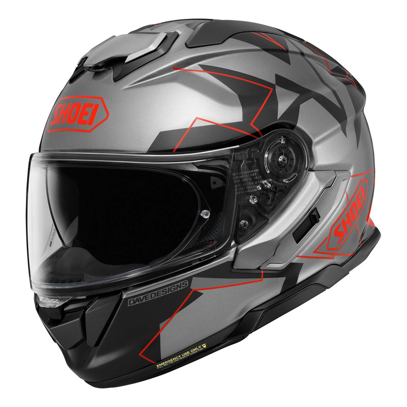 Casque intégral Shoei GT-Air 3 MM93 Collection Grip TC-1 gris/noir/rouge