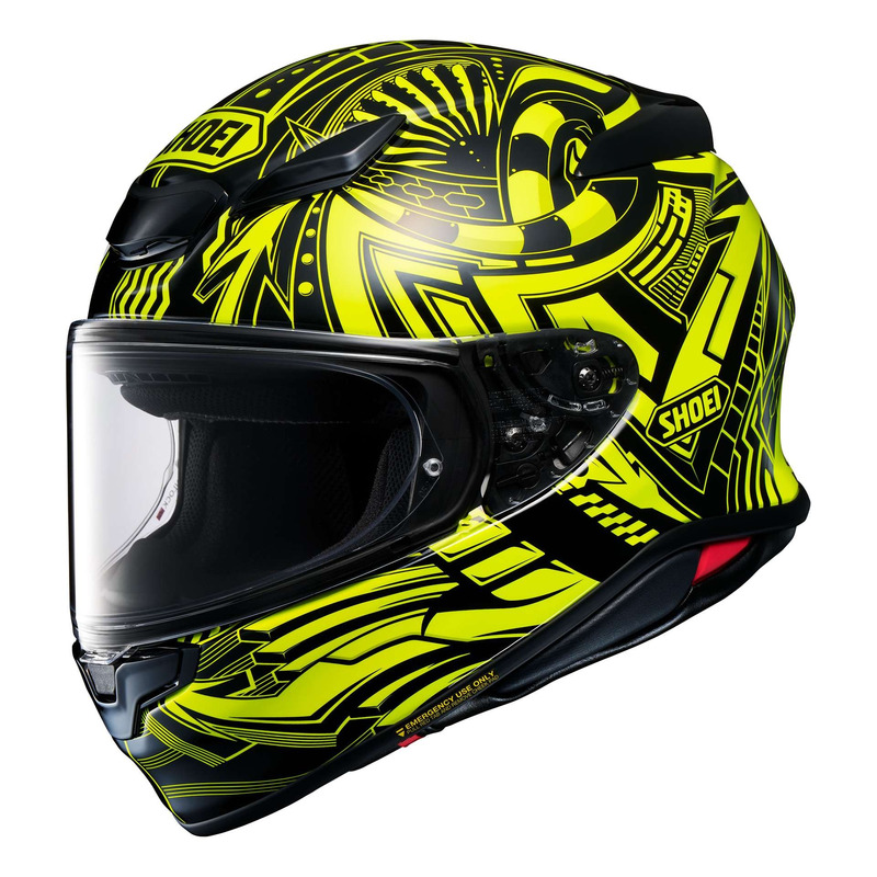 Casque intégral Shoei NXR2 Beaut TC-1 noir/jaune