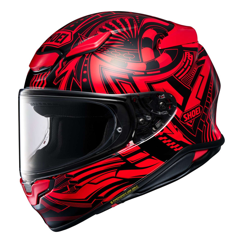 Casque intégral Shoei NXR2 Beaut TC-1 noir/rouge