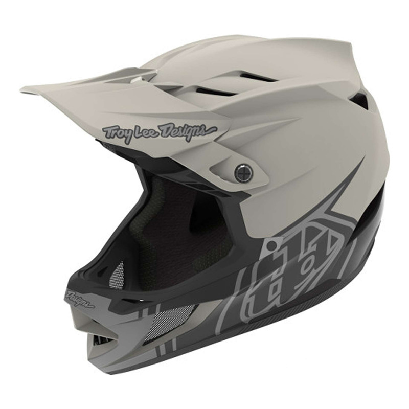 Casque intégral vélo Troy Lee Designs D4 Composite Stealth Pumice