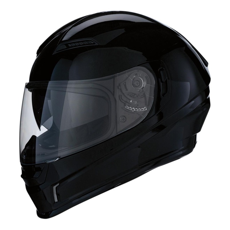 Casque intégral Z1R Jackal Solid noir brillant- XS