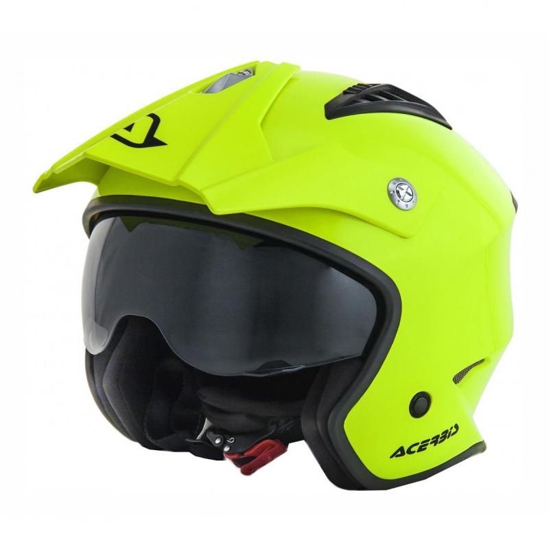 Casque jet Acerbis Jet Aria jaune- XS