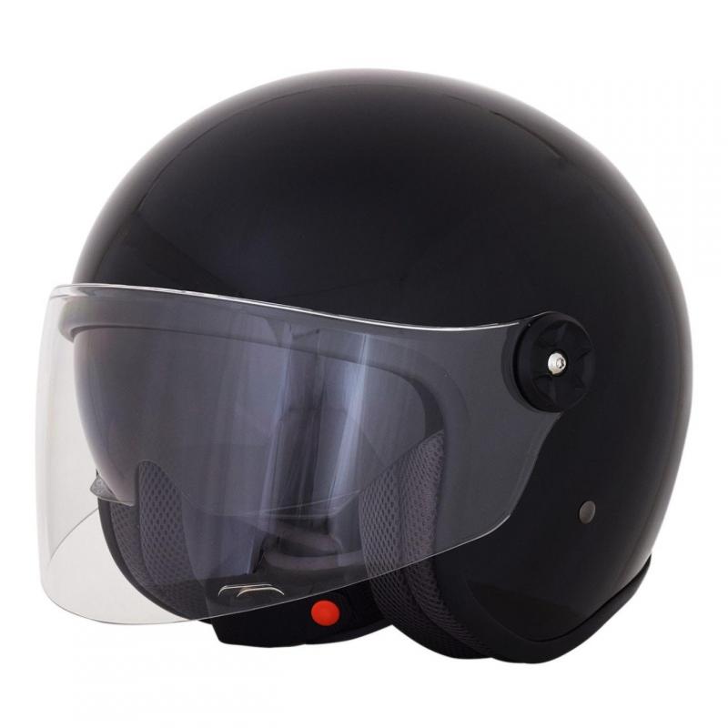 Casque jet AFX FX-143 noir brillant- S