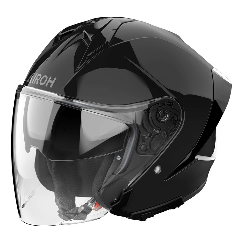 Casque jet Airoh H 21 Color black gloss