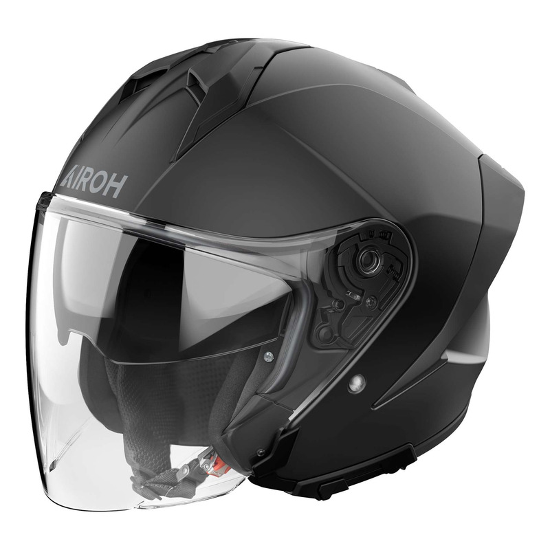 Casque jet Airoh H 21 Color black matt- XS