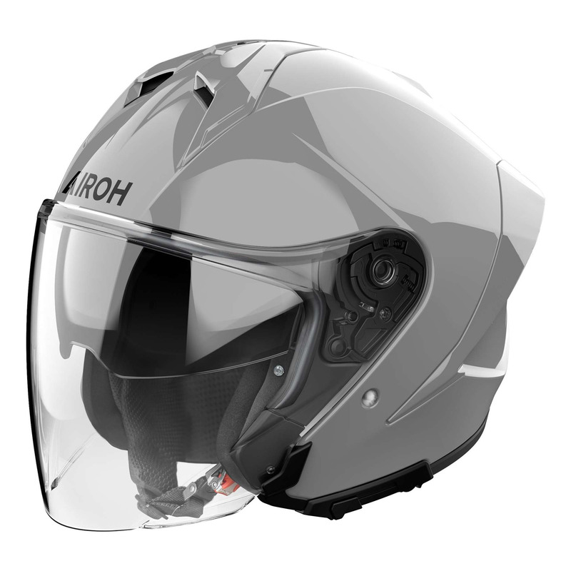 Casque jet Airoh H 21 Color concrete grey gloss- XS
