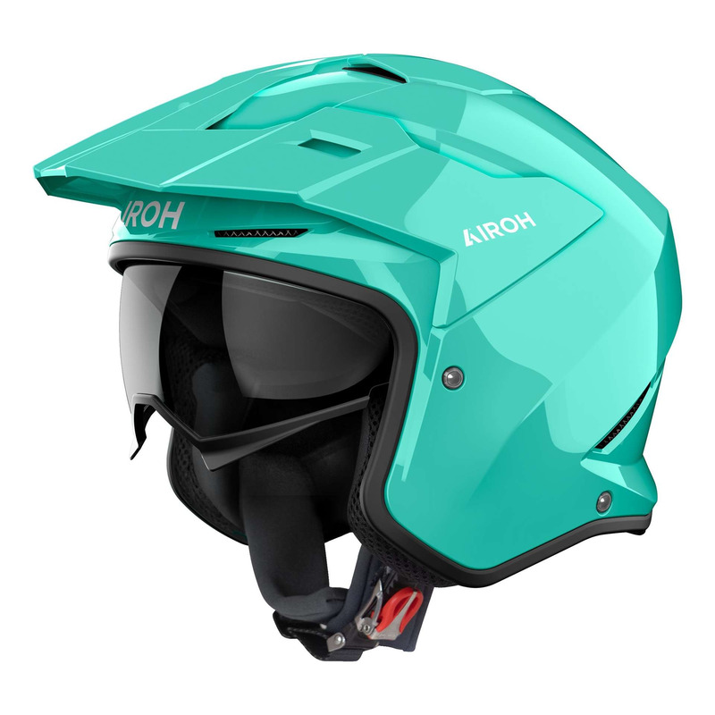 Casque jet Airoh Kombakt Color aquamarine gloss- XS