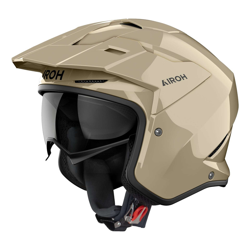 Casque jet Airoh Kombakt Color mocha glow gloss- XS