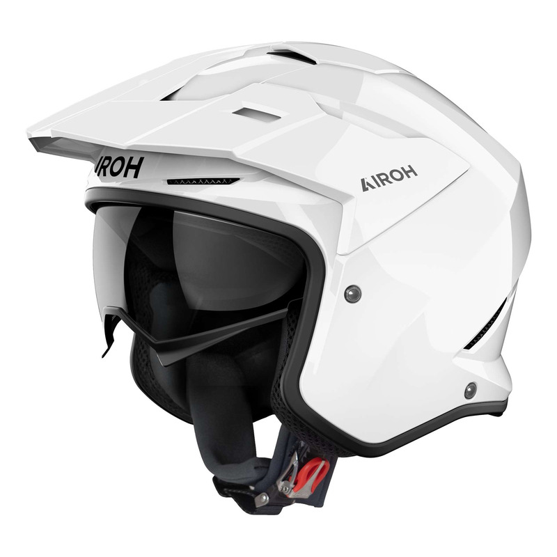 Casque jet Airoh Kombakt Color white gloss- XS