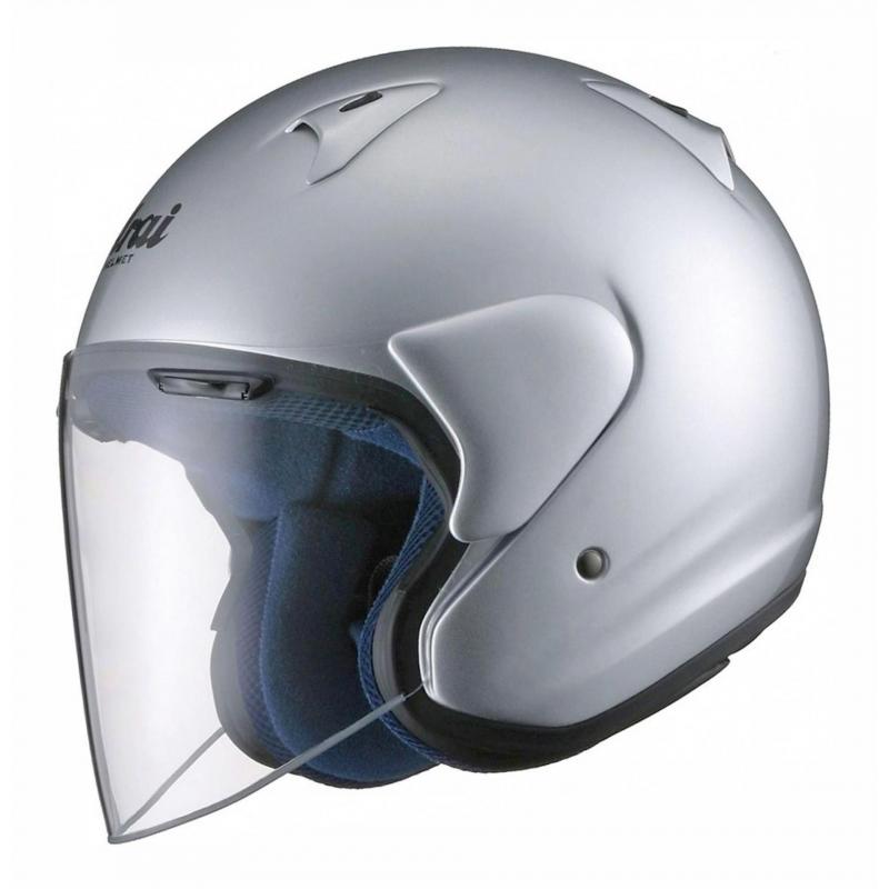 Casque jet Arai SZ-F Aluminium Silver- XXL (63-64)