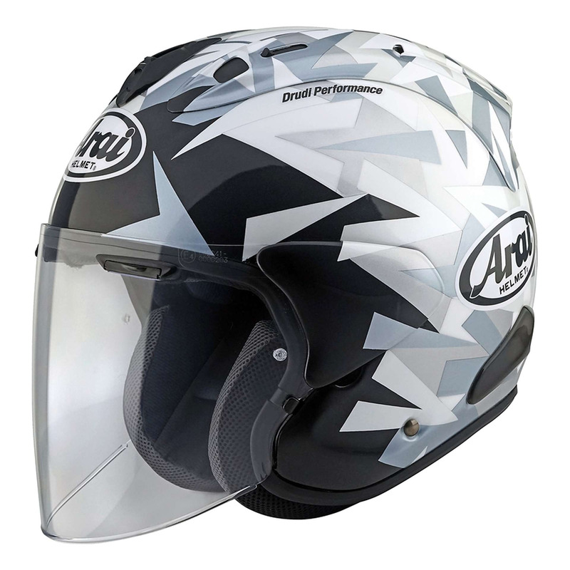 Casque jet Arai SZ-R Evo Mimesis blanc