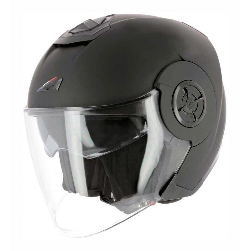 Casque jet Astone Aviator noir mat- L