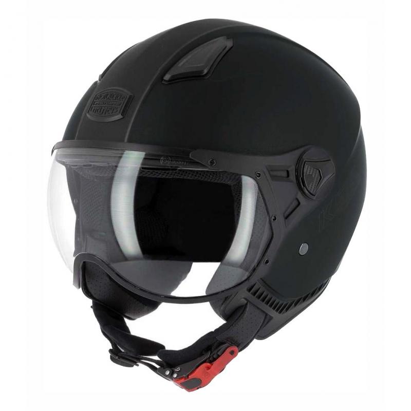 Casque jet Astone KSR 2 mat noir/gris- M