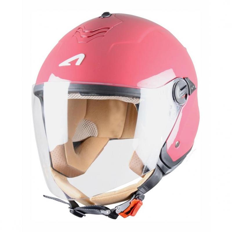 Casque Jet Astone Minijet S Monocolor Cherry- XS