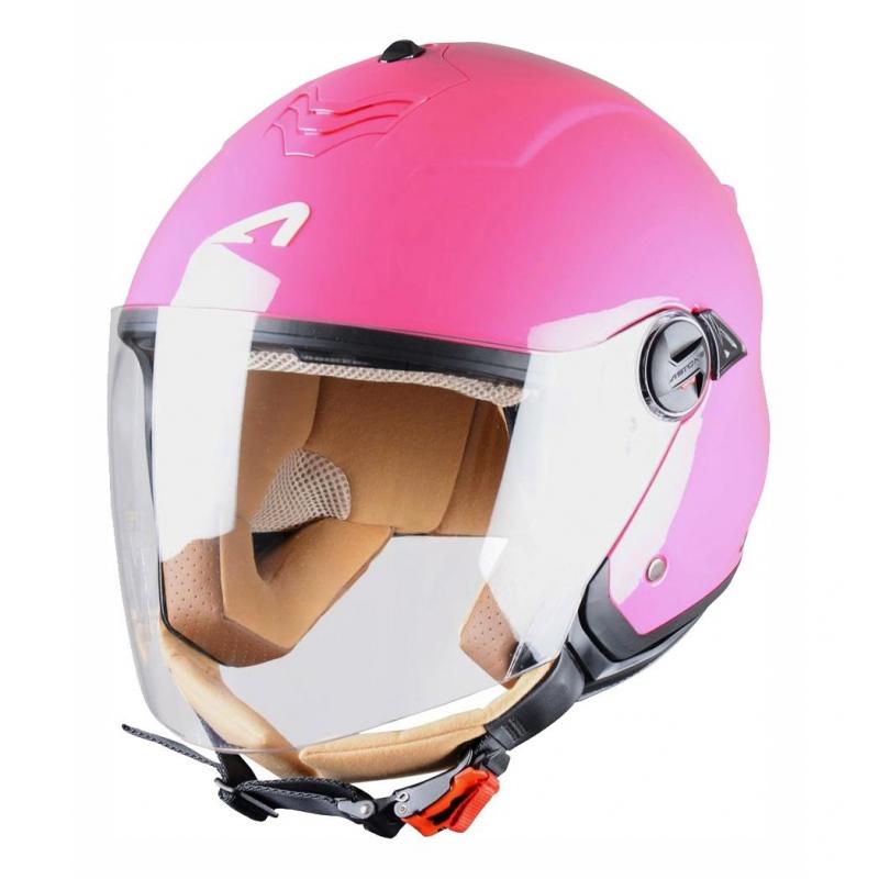 Casque Jet Astone Minijet S Monocolor Lipstick- XS