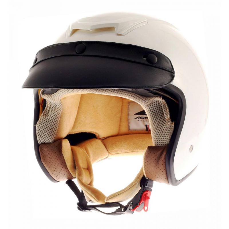 Casque jet Astone Sportster 2 Monocolor blanc- L
