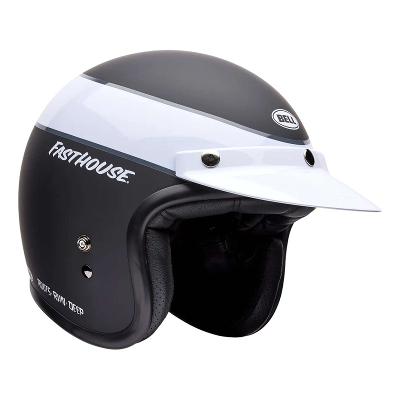 Casque jet Bell Custom 500 Fasthouse black