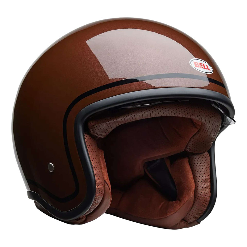Casque jet Bell TX-501 Classic rootbeer brown