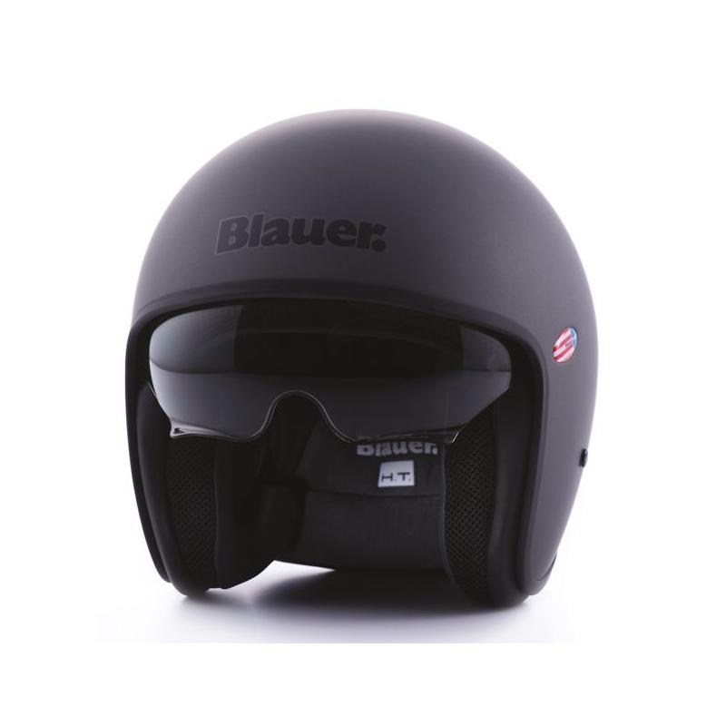 Casque jet Blauer Pilot titane- XS