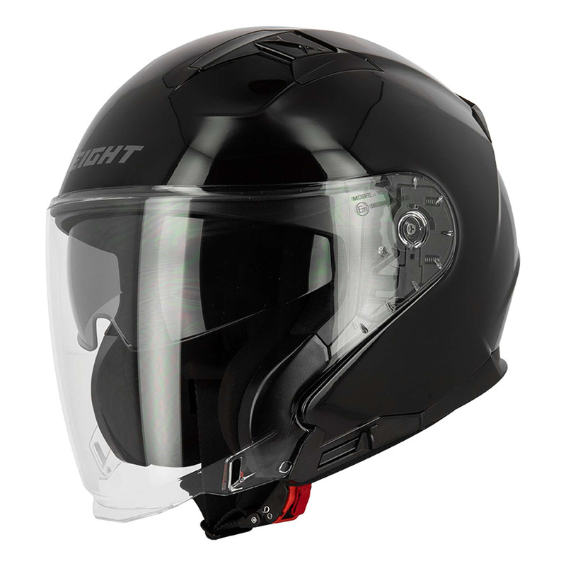 Casque jet Eight S771 Blake noir
