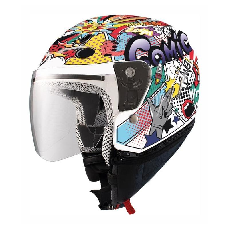 Casque jet enfant Shiro SH 20 comic- XS