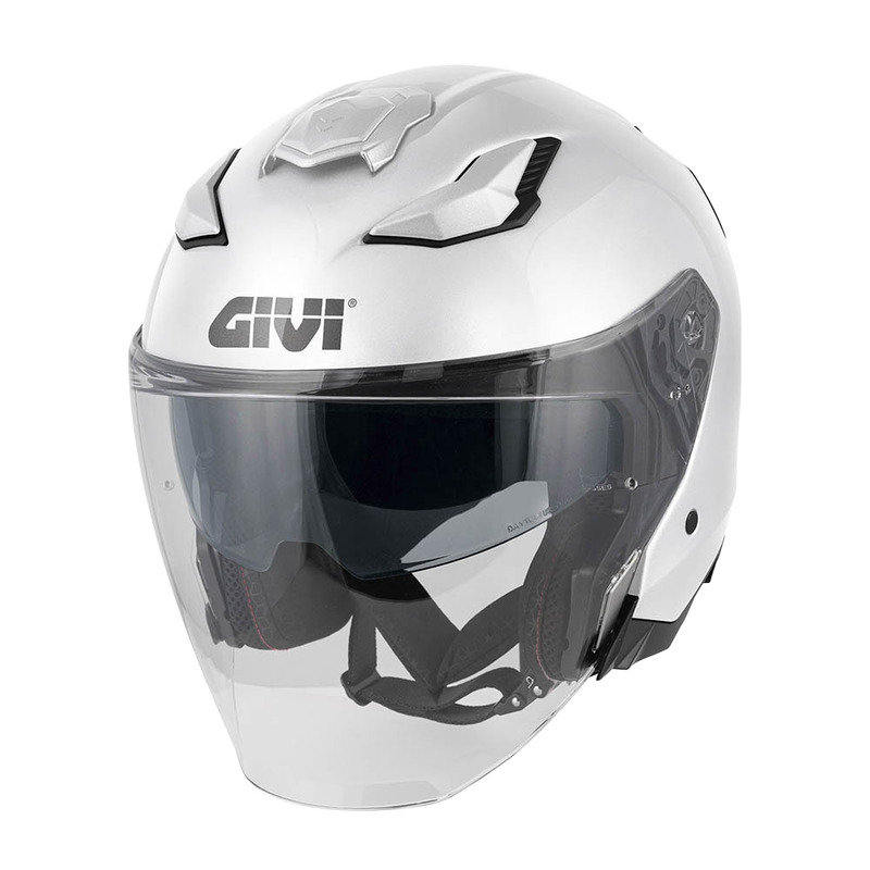 Casque jet Givi X31 Solid Color Blanc