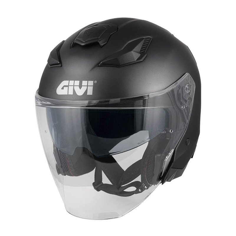 Casque jet Givi X31 Solid Color noir mat