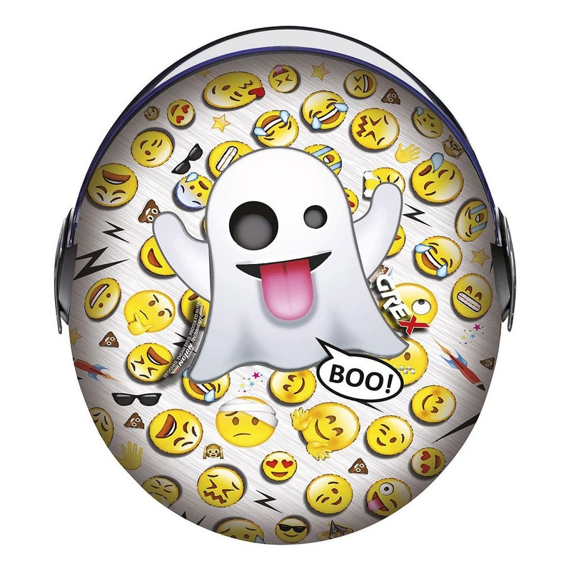 Casque jet Grex G1.1 Artwork Boo blanc/jaune- 3XS