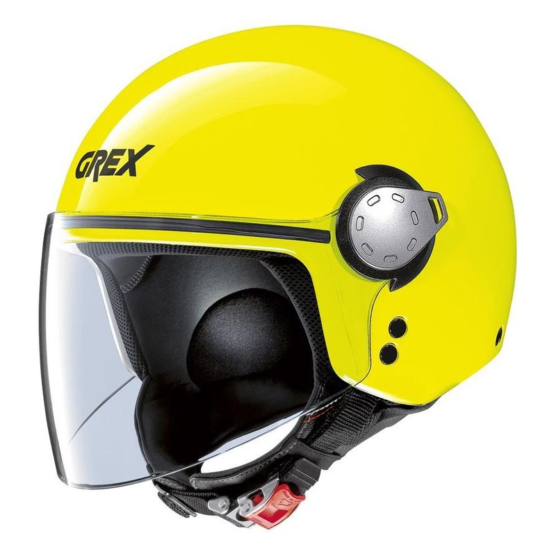 Casque jet Grex G3.1E Kinetic LED jaune- 2XS