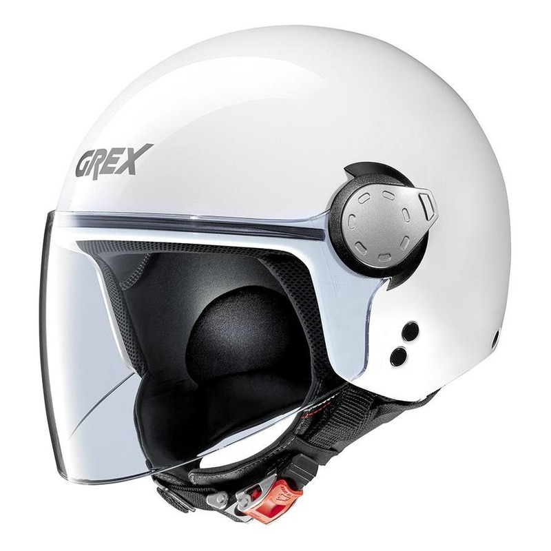 Casque jet Grex G3.1E Kinetic Métal blanc- 2XS