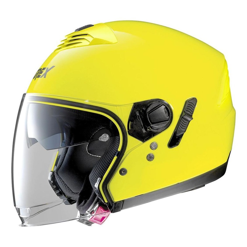 Casque jet Grex G4.1E Kinetic Led jaune- XS