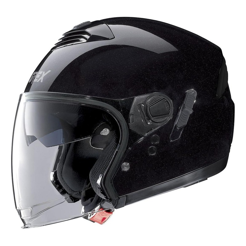 Casque jet Grex G4.1E Kinetic Métal noir- XS