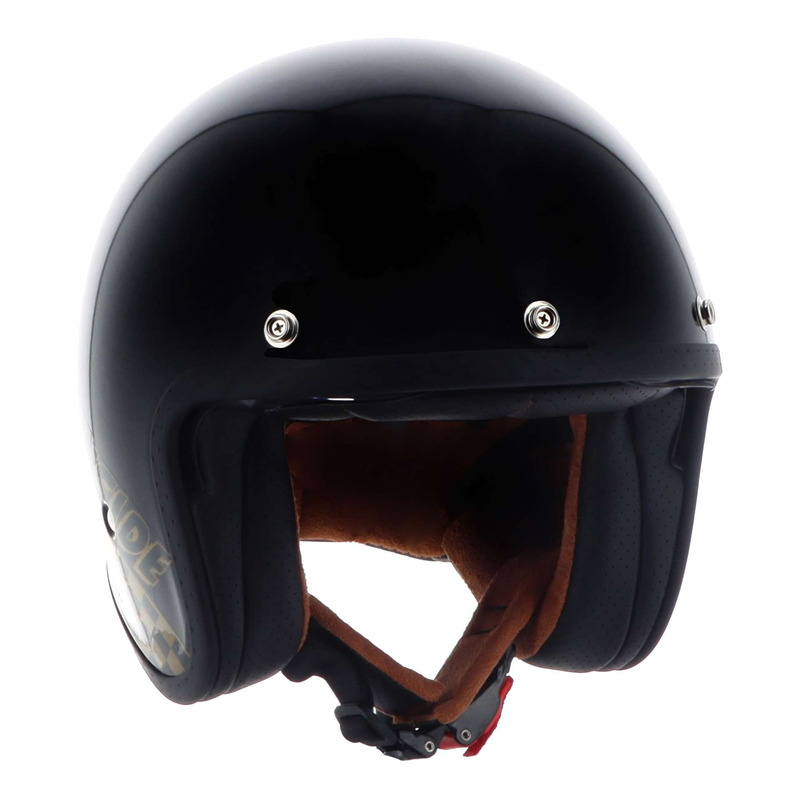 Casque jet Helstons Devil noir