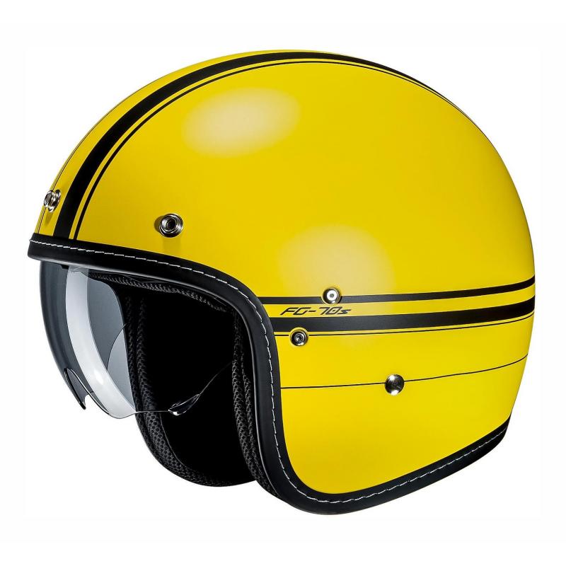 Casque jet HJC FG-70s Ladon jaune- XS