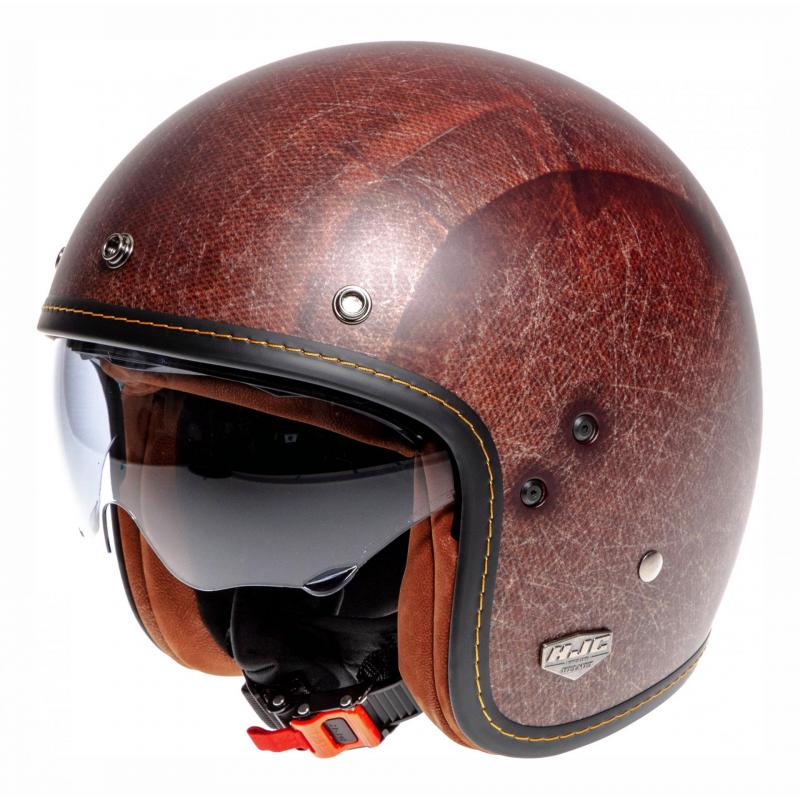 Casque jet HJC FG-70s Vintage noir mat- XS