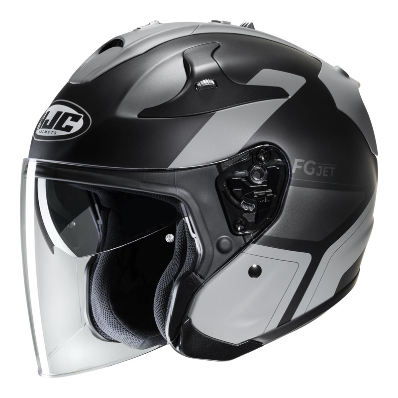 Casque jet HJC FG Jet Epen noir/gris mat