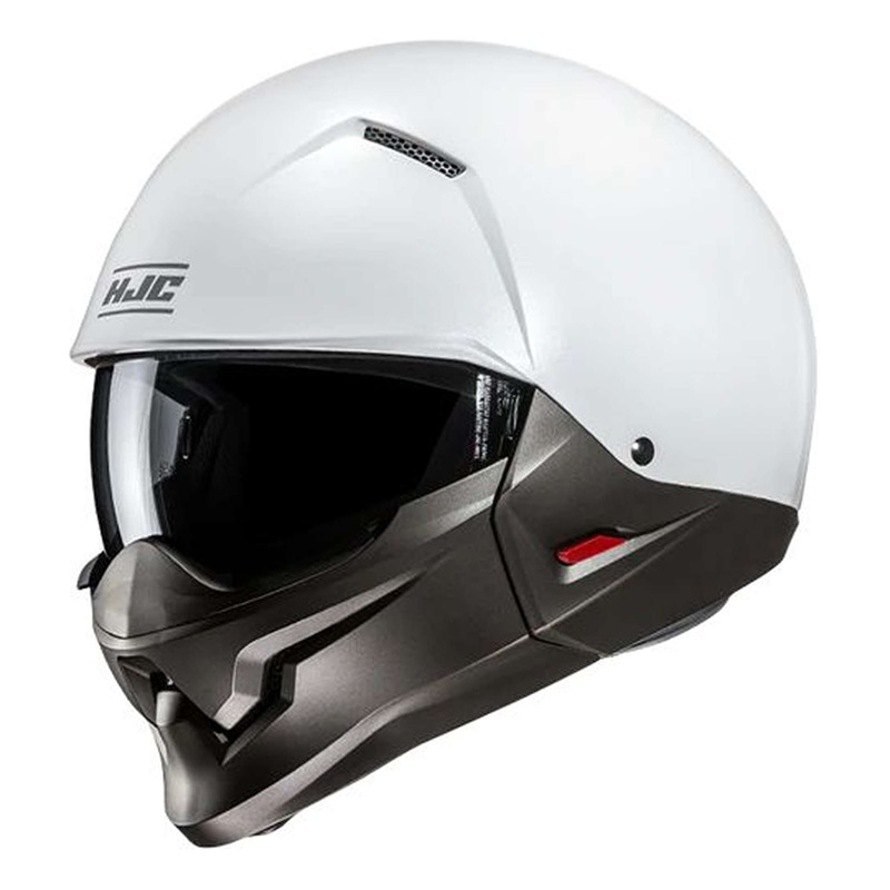 Casque jet HJC i20n Uni pearl white