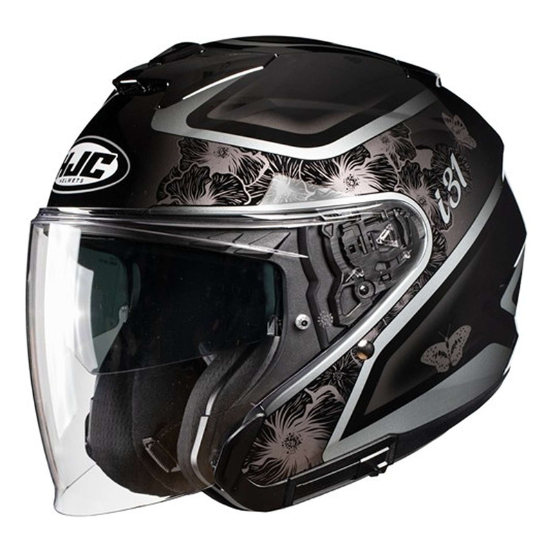 Casque jet HJC i31 Iona MC5 anthracite/noir brillant