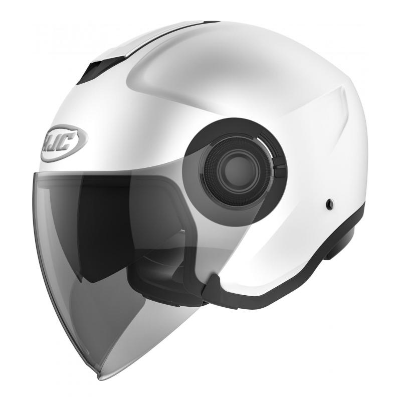 Casque jet HJC i40 Semi Mat blanc- XS