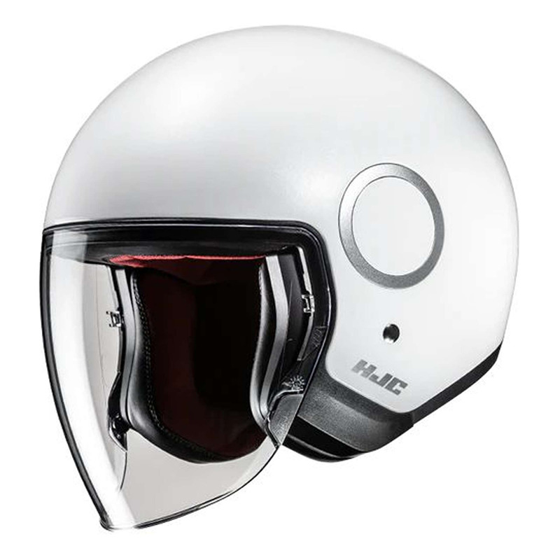 Casque jet HJC RPHA 40 Uni pearl white