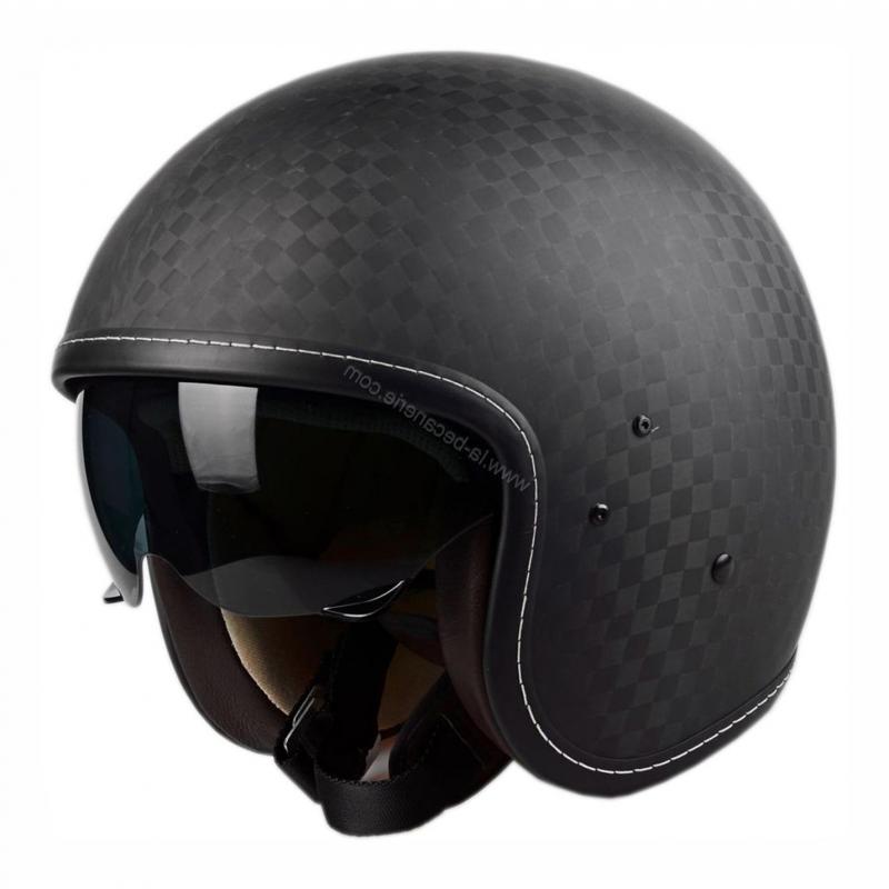 Casque jet Lazer MAMBO EVO Carbon carbone- XS