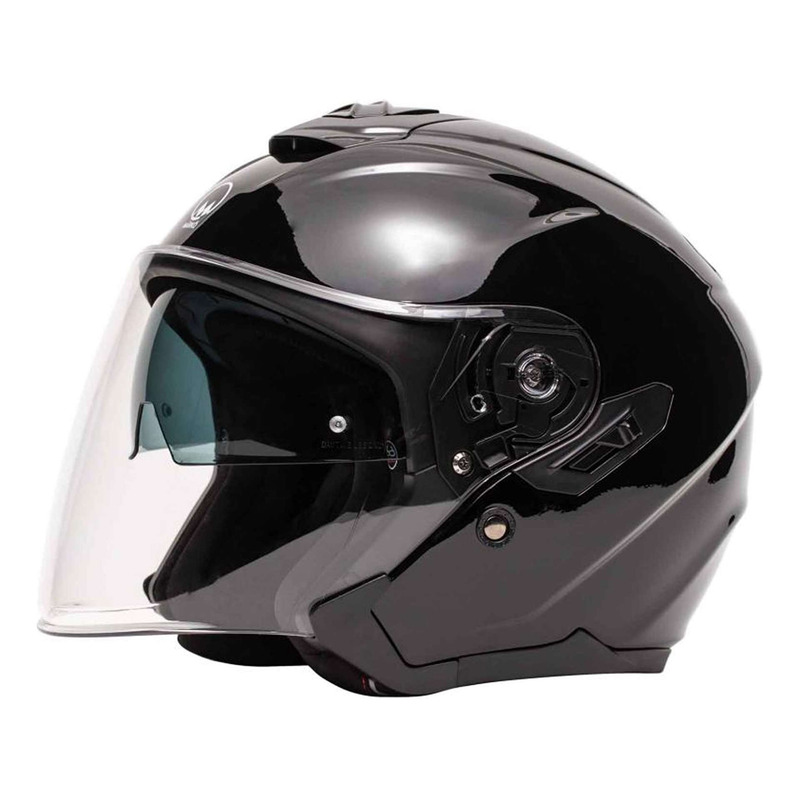 Casque jet Marko M-Jet Fibre noir (ECE 22.05)