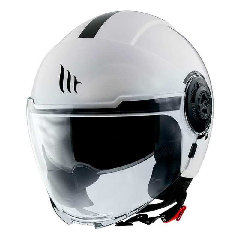 Casque jet MT Helmets Viale SV Uni blanc
